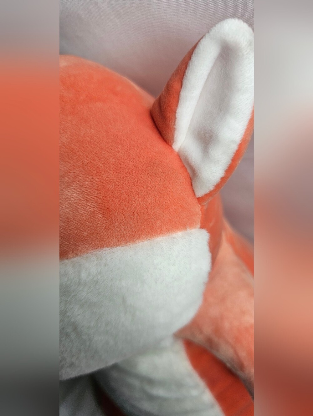 Pillowfort Weighted Fox Plush 24 x 11 Retired Anxiety Pillow - Picture 8 of 8
